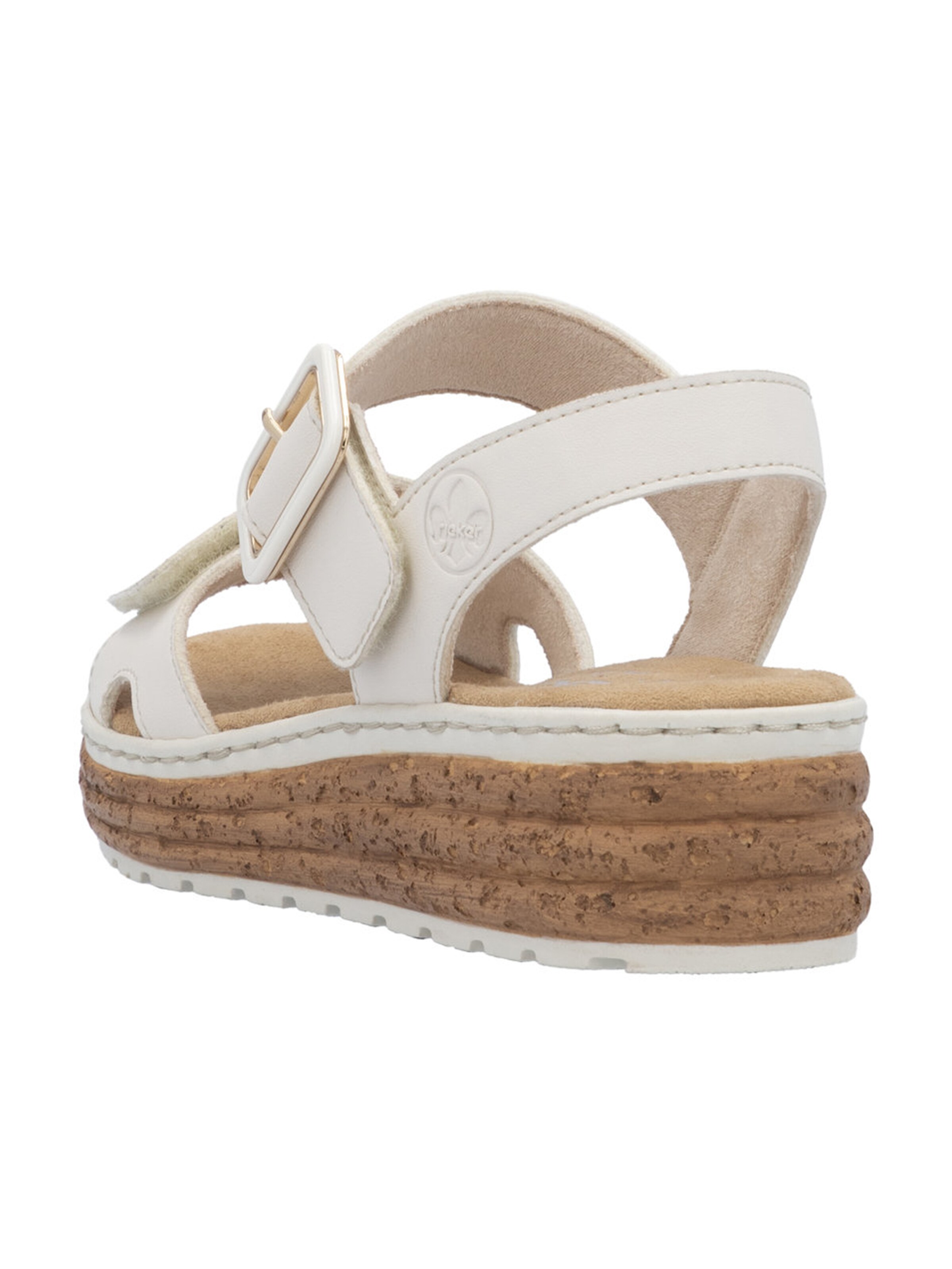 Rieker - Sandálias com tiras em bege