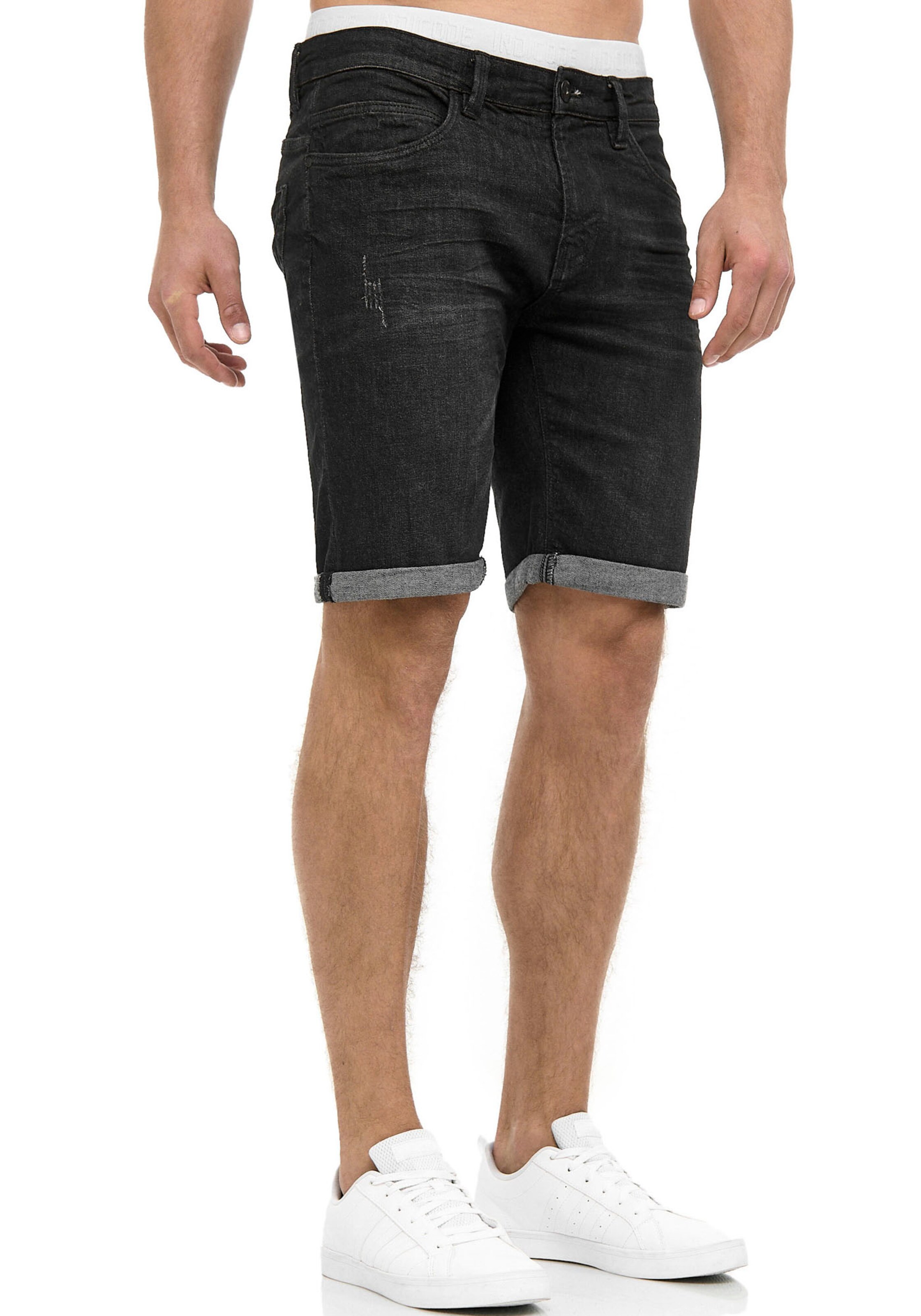 INDICODE JEANS Regular Pants in Black