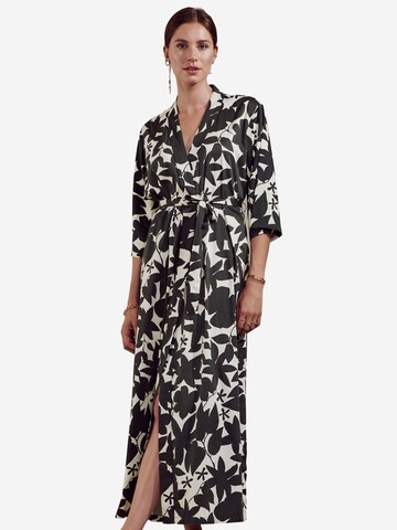 ESSENZA Kimono 'Jula Imara' in Black: front