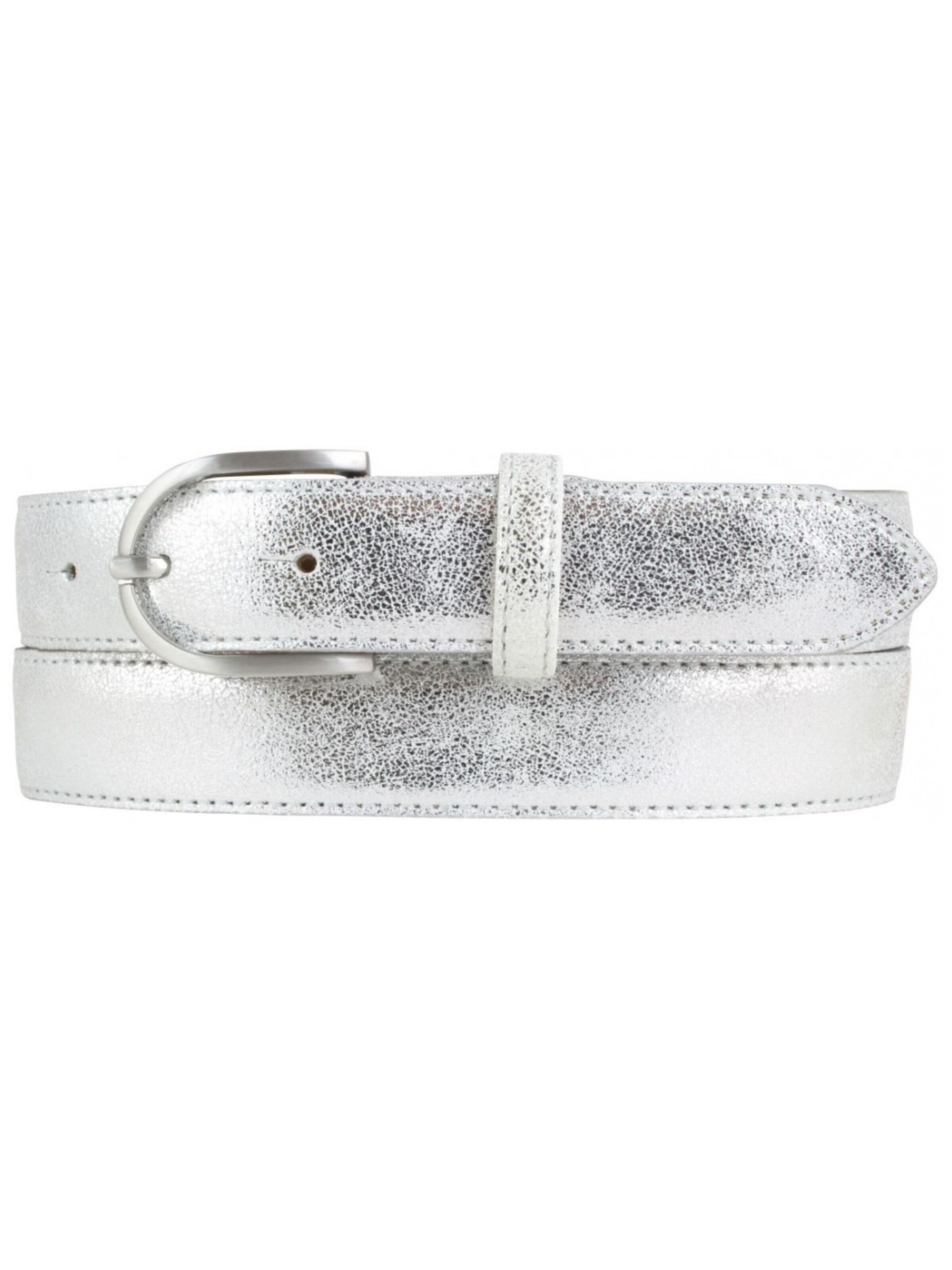 BELTINGER Belt 'Oristanoe' in Silver: front