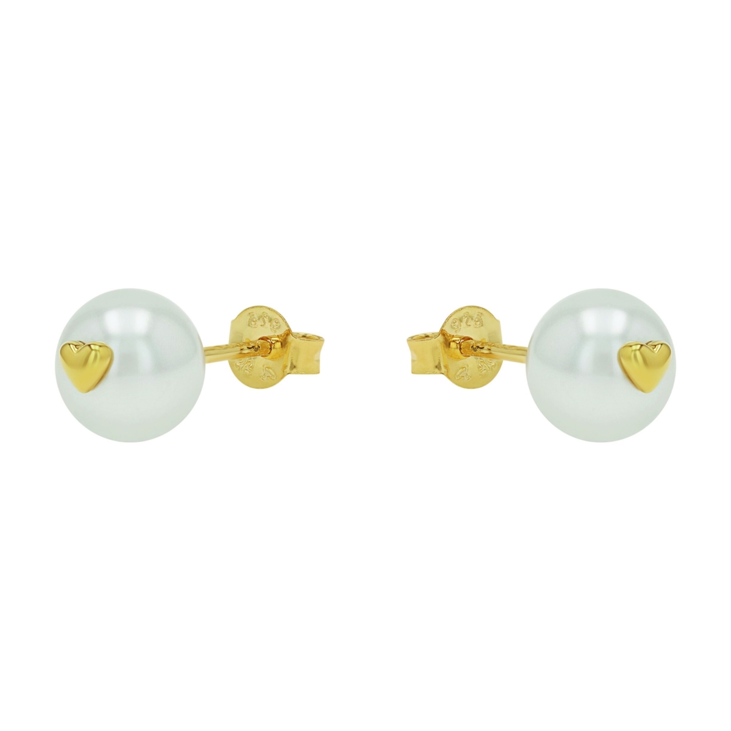 AMOR Ohrringe in Gold: Vorderseite