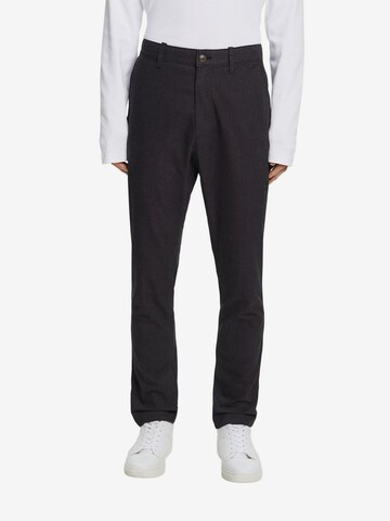 ESPRIT Slimfit Hose in Grau