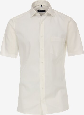 CASAMODA Button Up Shirt in Beige: front