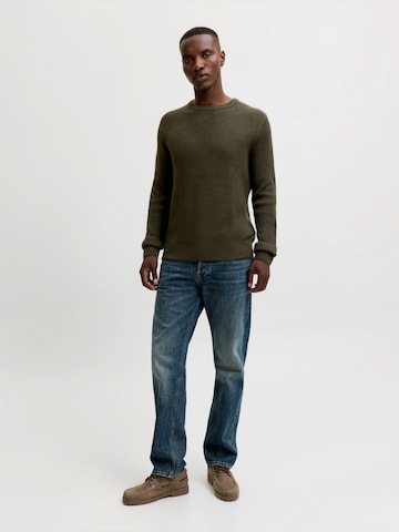 Pullover 'JJPANNEL' di JACK & JONES in verde