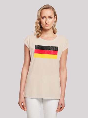 F4NT4STIC Shirt in Beige: voorkant
