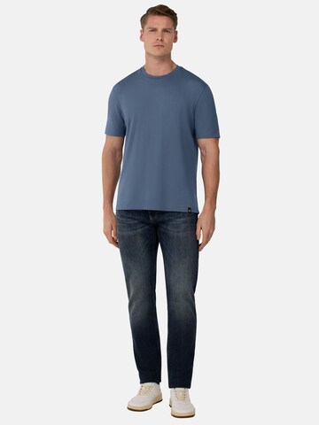 T-Shirt 'B Tech' Boggi Milano en bleu