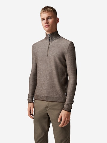 BOGNER Sweater 'Lias' in Brown: front