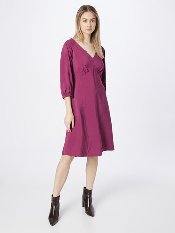 Closet London Dress in Purple: front