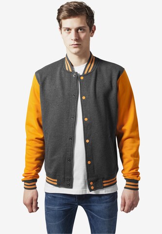 Urban Classics Демисезонная куртка в Серый: спереди
