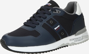 Blauer.USA Sneakers laag 'HOXIE' in Blauw: voorkant