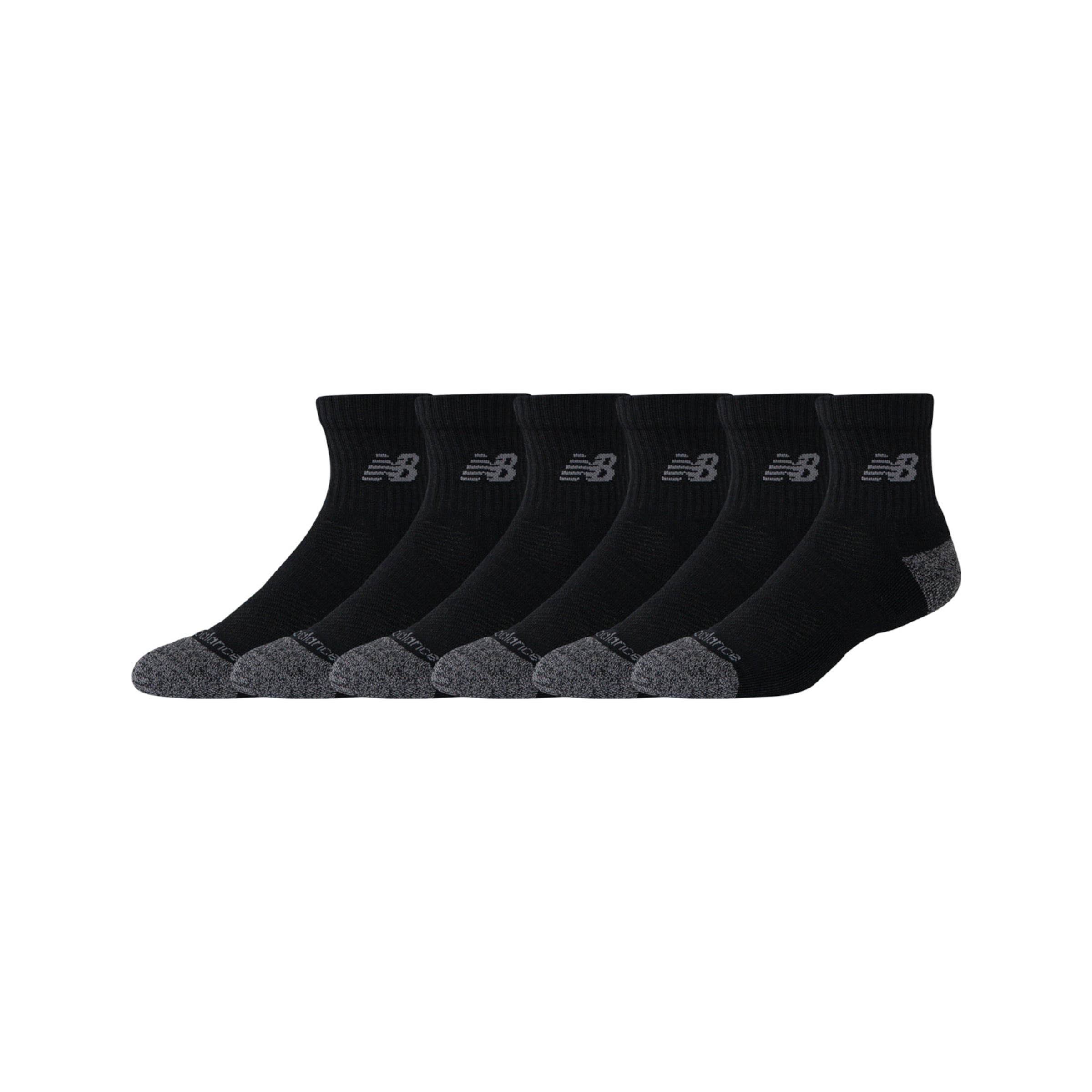 new balance Athletic Socks in Black