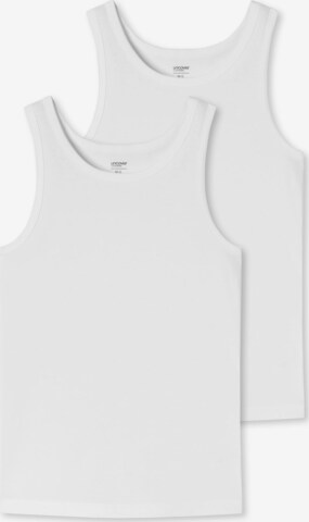 Maglietta intima di uncover by SCHIESSER in bianco