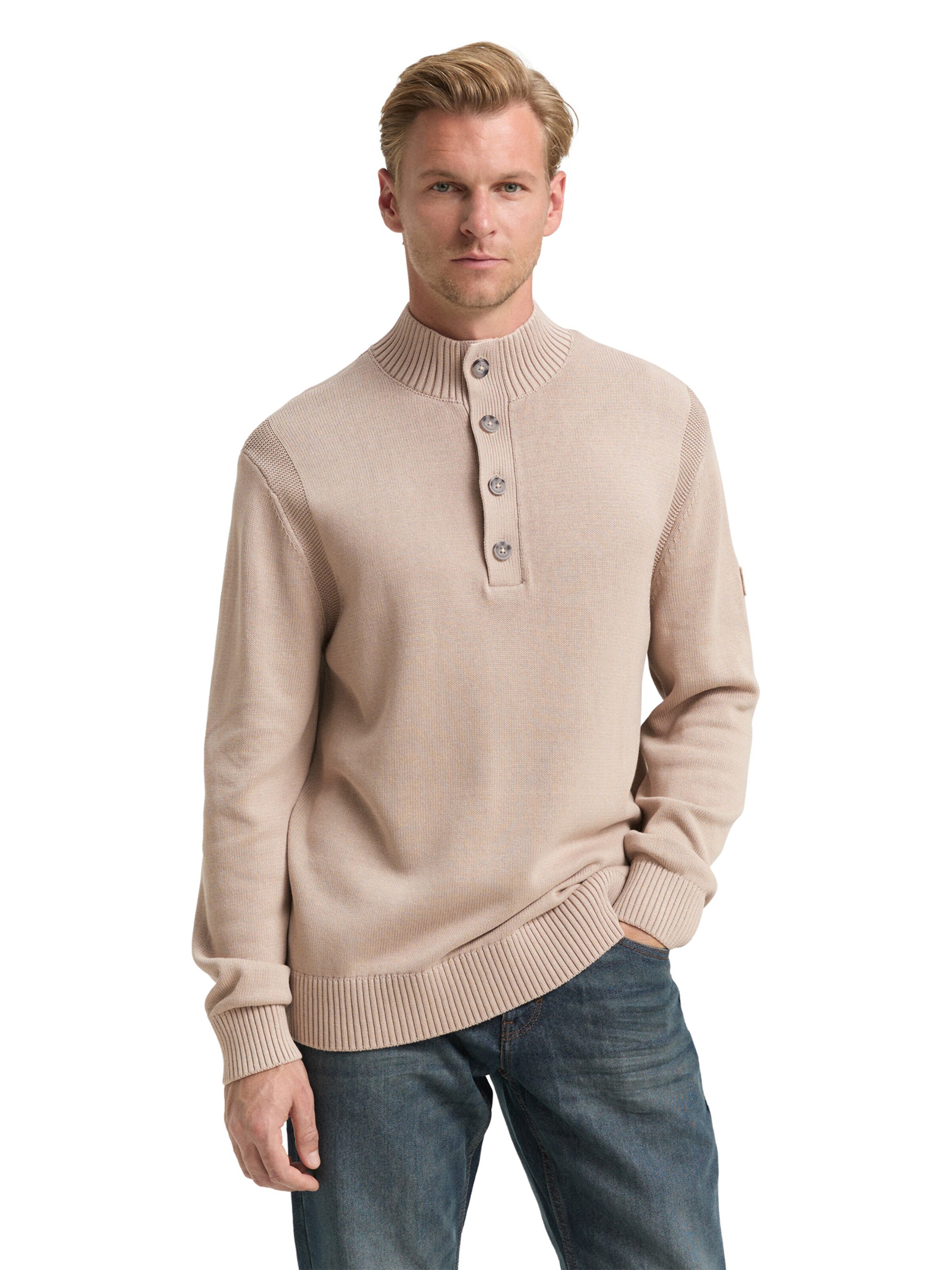 TOM TAILOR Pullover in Braun: Vorderseite