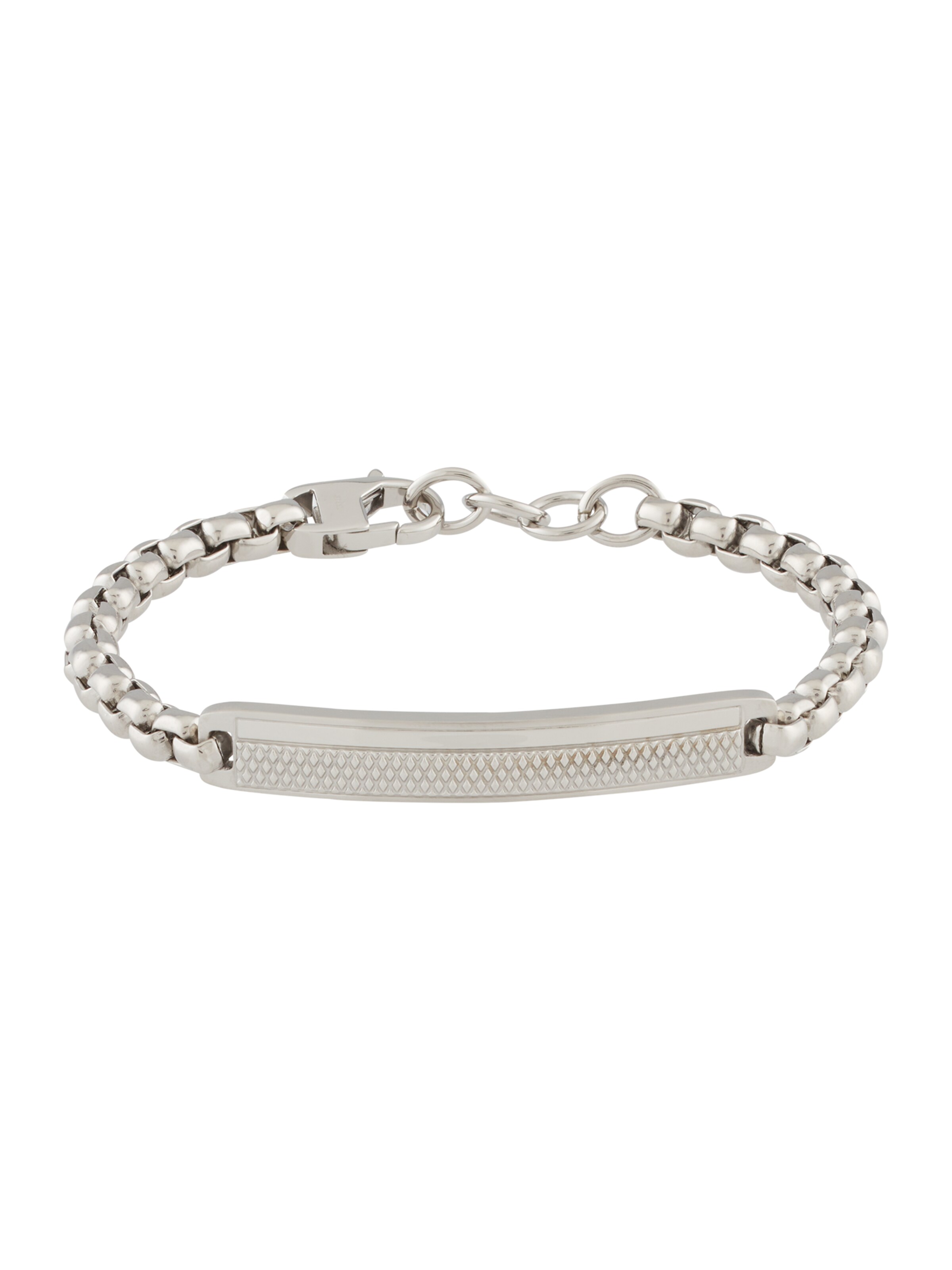 FOSSIL Armband 'Knox' in silber, Produktansicht