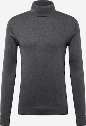 SCOTCH & SODA Sweater 'Essentials' in Grey: front