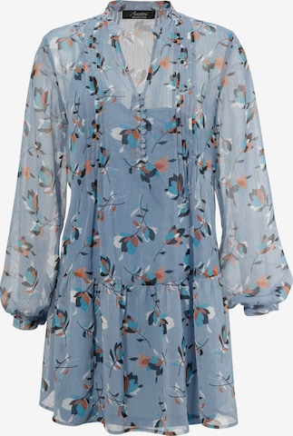 Aniston SELECTED Bluse in Blau: predná strana