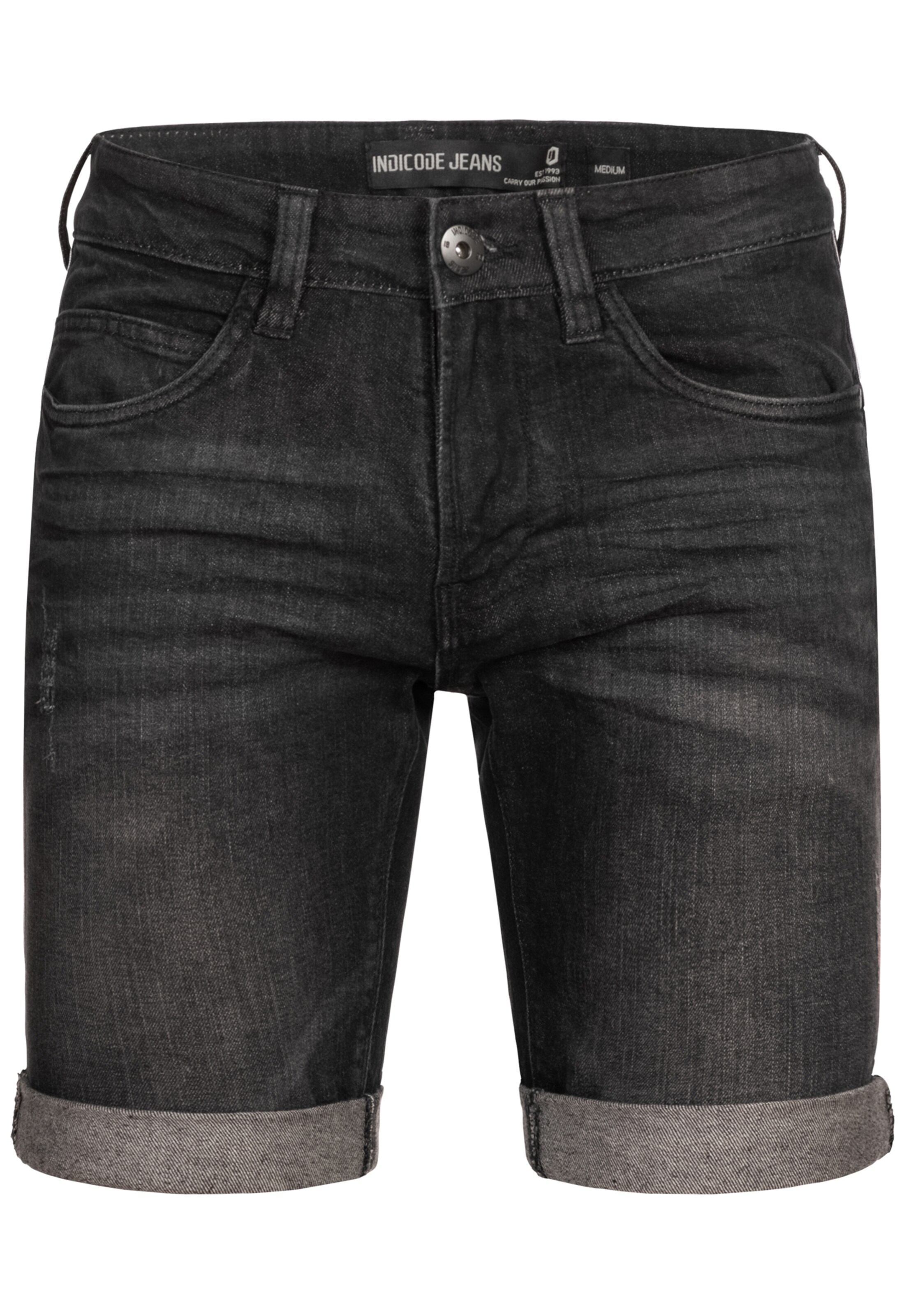 INDICODE JEANS Jeans 'Fife' in Black: front