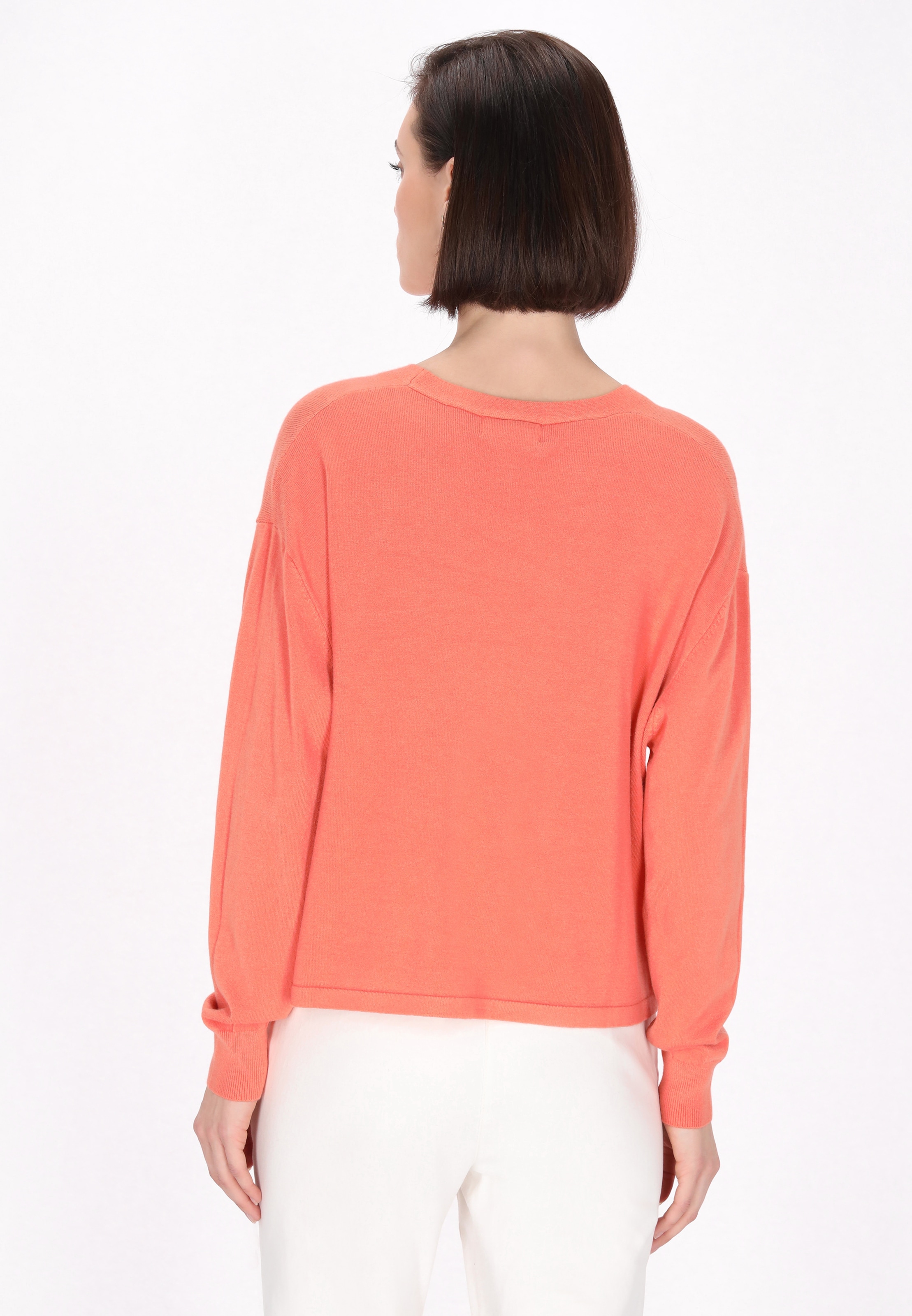Cardigan FELIPA en orange