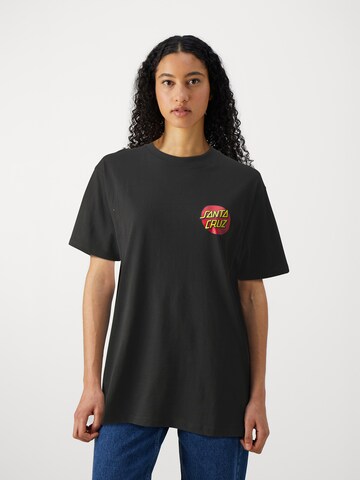 Santa Cruz - Camiseta 'Classic Dot' en negro