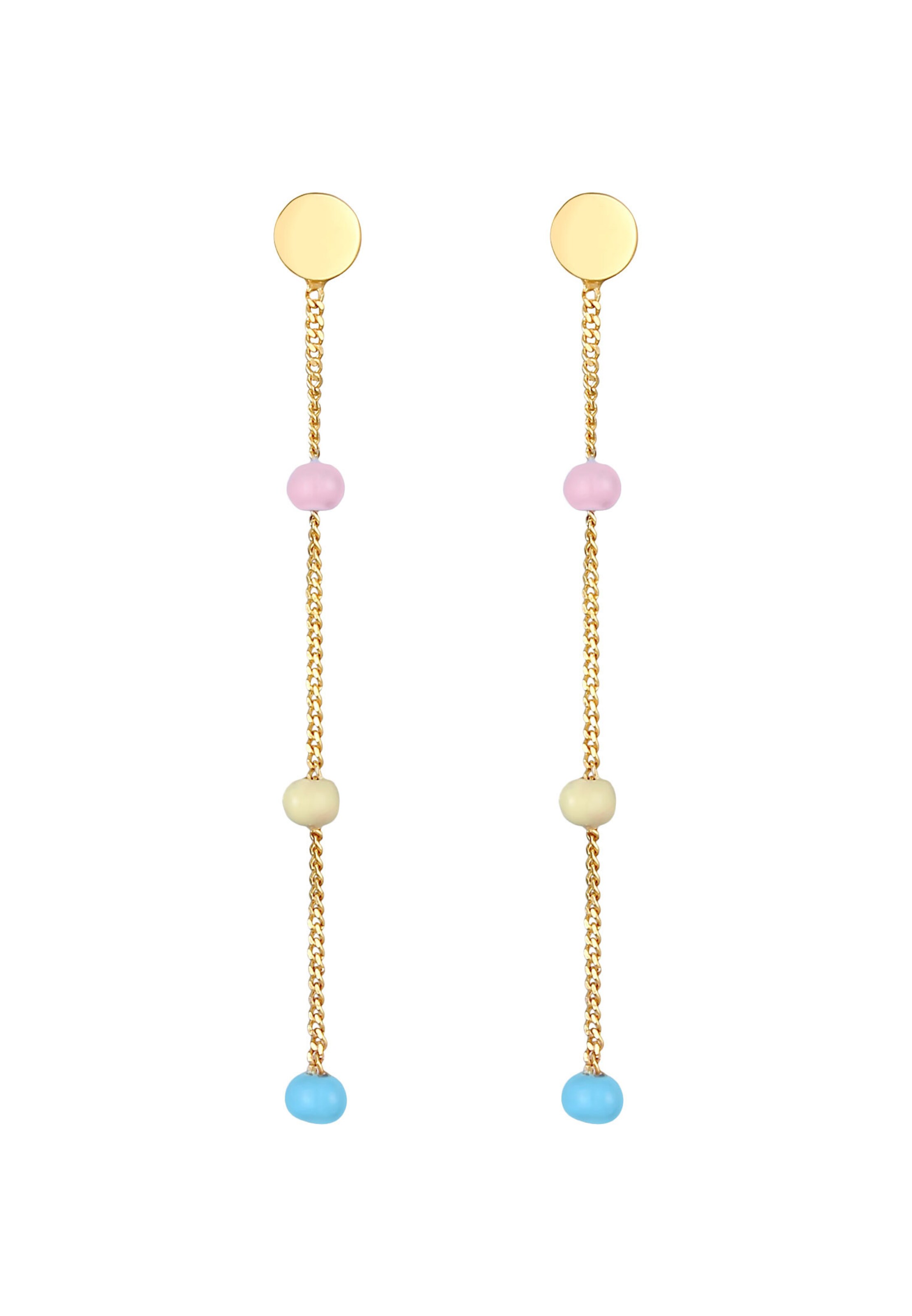 ELLI Earrings in Gold: front