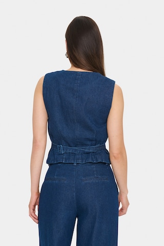 SAINT TROPEZ - Chaleco 'JaclynSZ' en azul