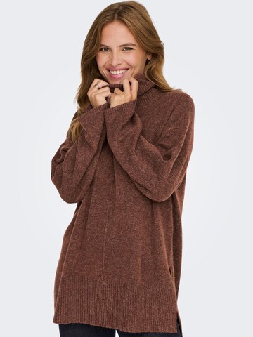 ONLY Sweater 'RICA' in Brown