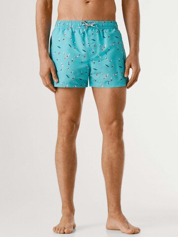 Pepe Jeans Swimming shorts in Blue: front