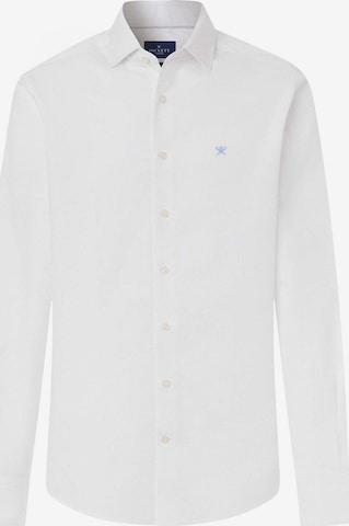 Hackett London Overhemd in Wit: voorkant