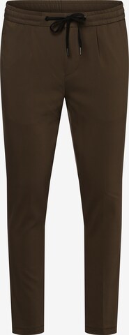Finshley & Harding London Regular Pants 'Neithan' in Brown: front