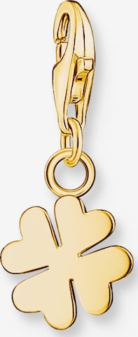 Thomas Sabo Anhänger 'Kleeblatt' in Gold: Vorderseite