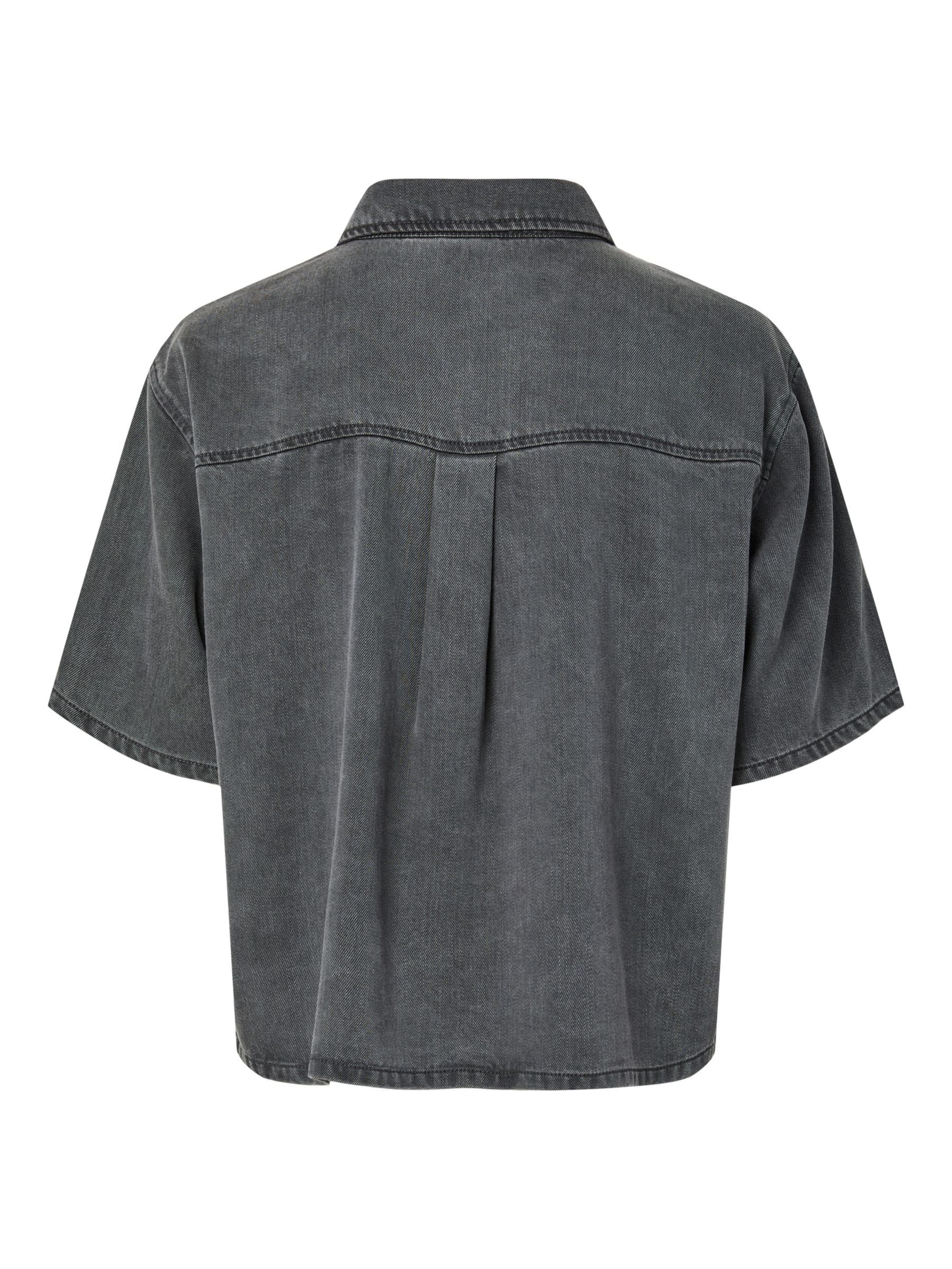 Chemisier 'PCSMIDI' PIECES en gris