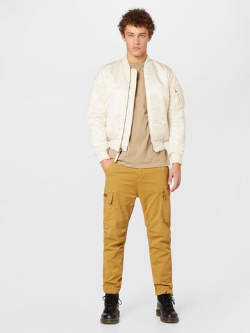 ALPHA INDUSTRIES Regular Cargobroek in Geel