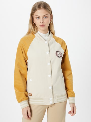 Iriedaily Between-season jacket in Beige: front