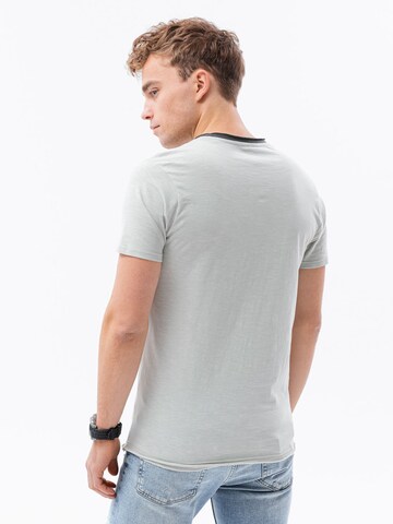 Ombre Shirt 'S1385' in Grijs
