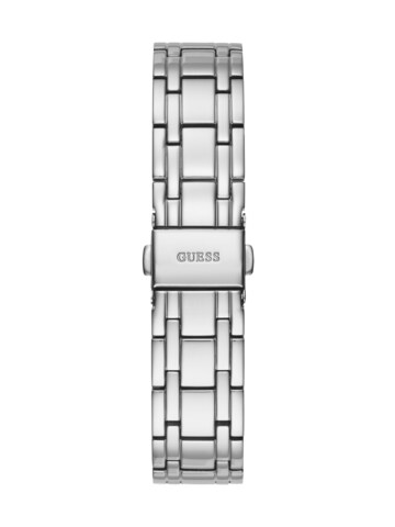 GUESS Analoog horloge 'CRYSTALLINE' in Zilver