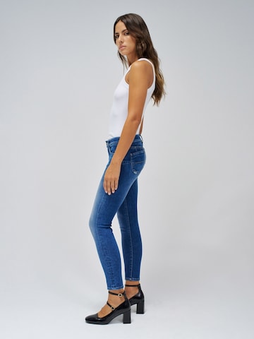 Salsa Jeans Skinny Jeans 'Wonder' in Blauw