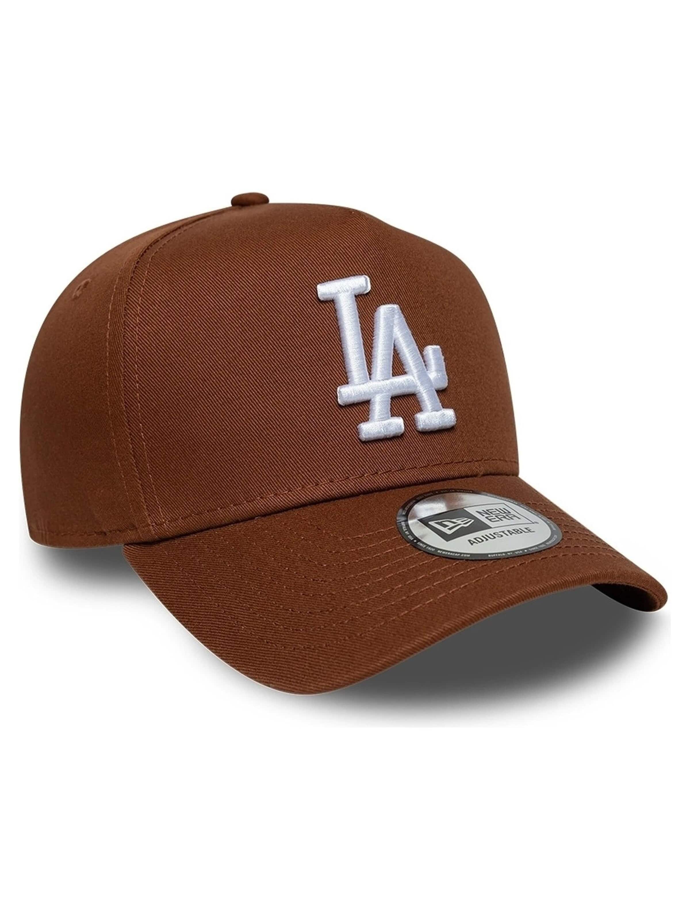 NEW ERA Cap 'Gorra new era marron dodgers league essential e-frame losdod'‌ in Braun