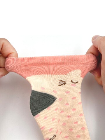 Vivi Idee Socks 'Champignon' in Orange