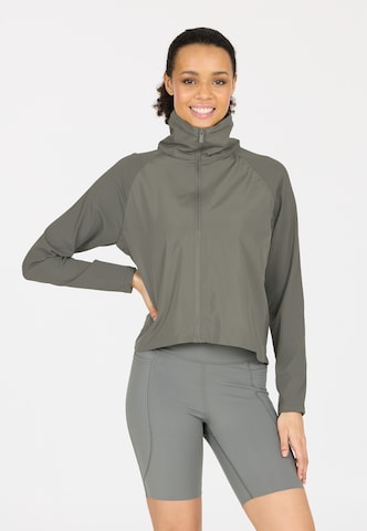 Athlecia Jacke 'Aiana' in Grau: Vorderseite