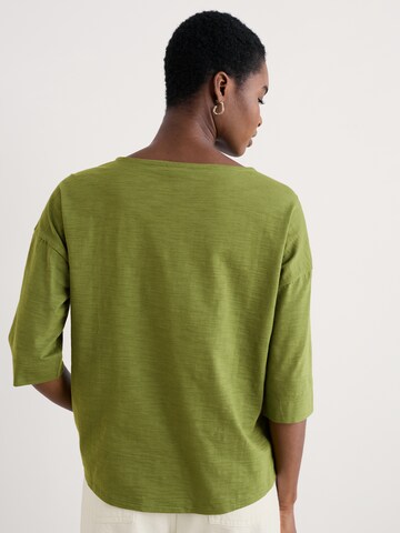 T-shirt 'Tremayne Quay' Seasalt Cornwall en vert