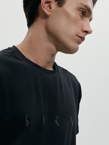 Born T-Shirt 'Melville' in Schwarz