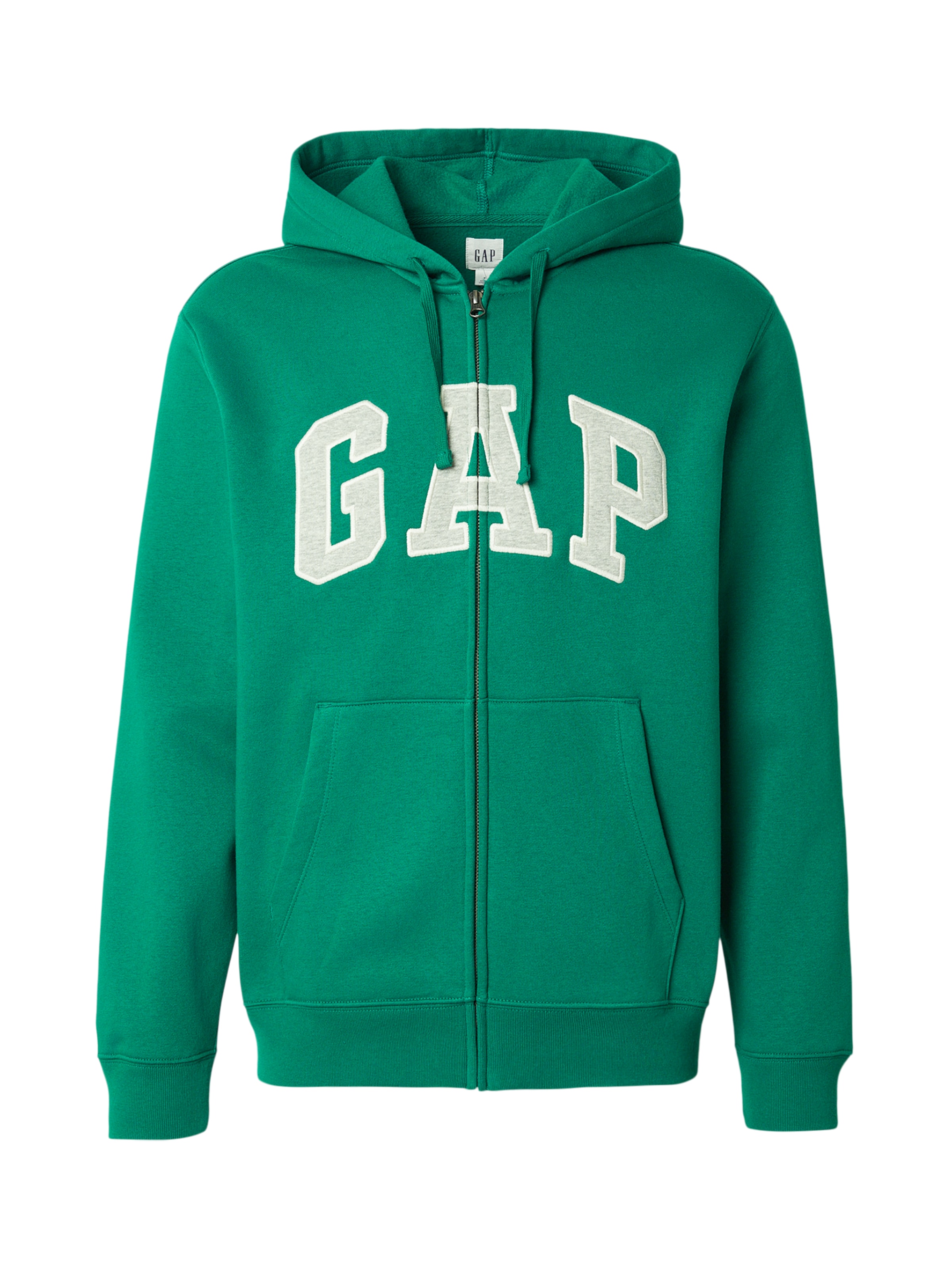 GAP Sweat jacket 'HERITAGE' in Green: front