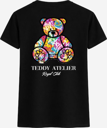 RMK Shirt 'Teddy Atelier' in Black: front