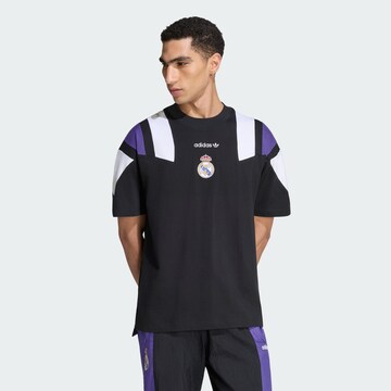 ADIDAS PERFORMANCE Functioneel shirt 'Real Madrid EQT' in Zwart: voorkant
