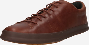 CAMPER Athletic Lace-Up Shoes 'Chasis' in Brown: front