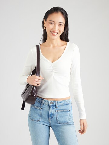 ONLY Футболка 'ONLBETTY' в Белый: спереди