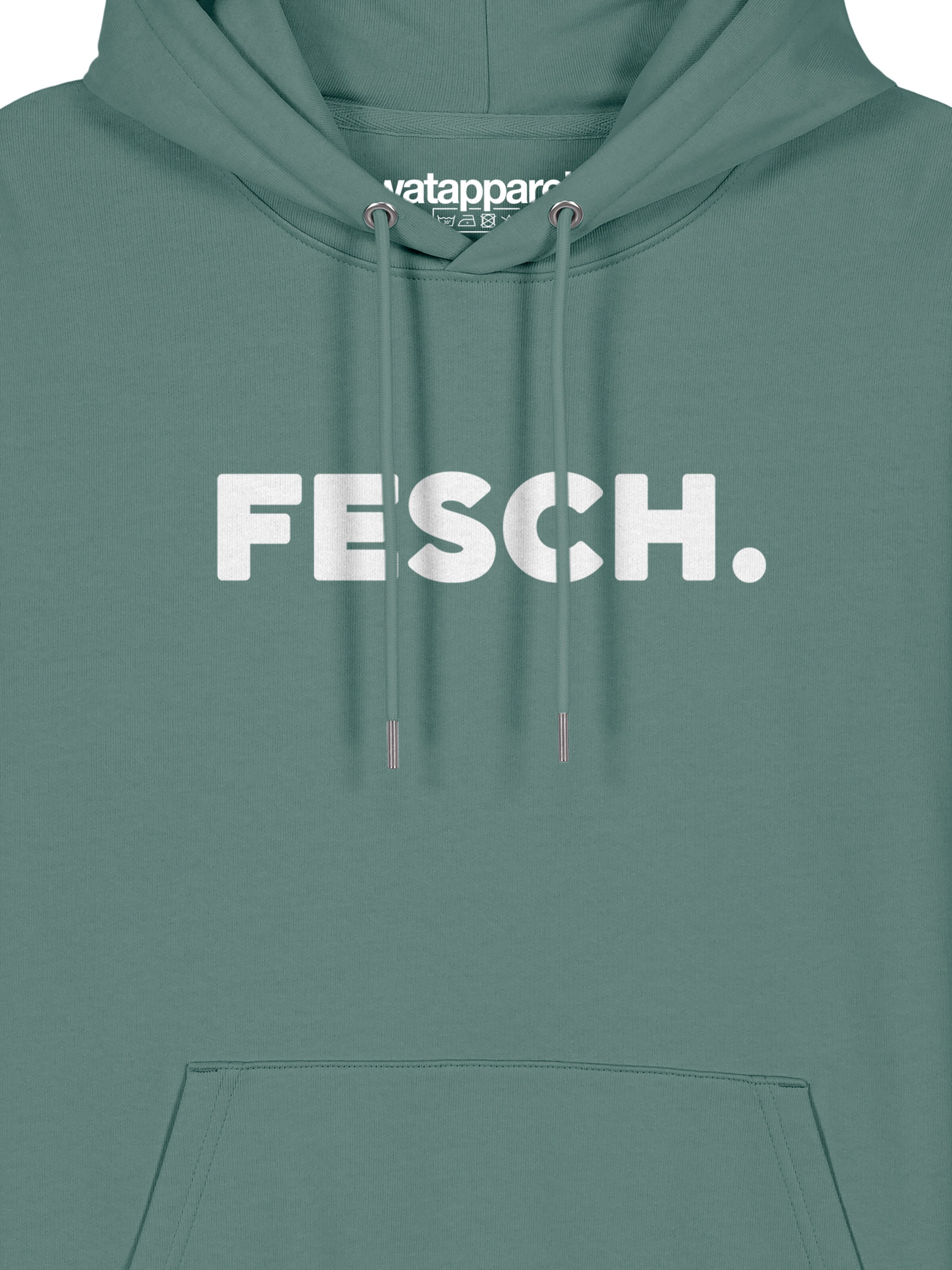 Watapparel Sweatshirt ' Fesch ' in Grün