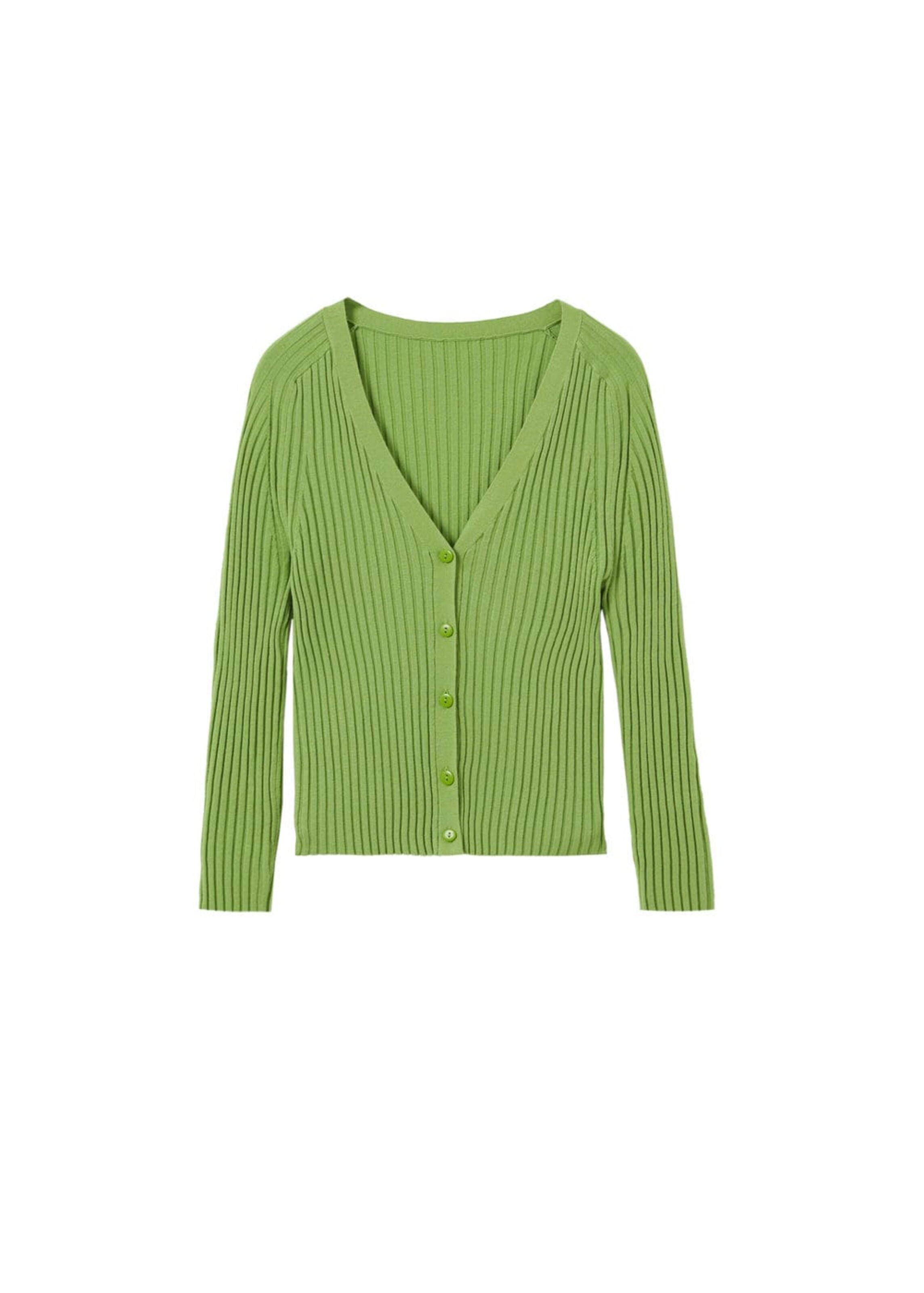 Frauen Pullover & Strick MANGO Strickjacke 'Lisa' in Grün - CL00344 Frauen Pullover & Strick MANGO Strickjacke 'Lisa' in Grün - CL00344