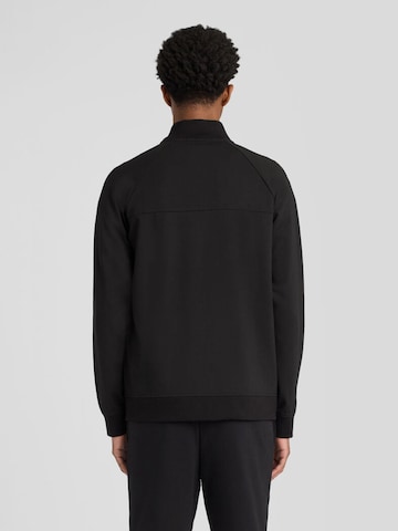 Lyle & Scott Fleece jas in Zwart