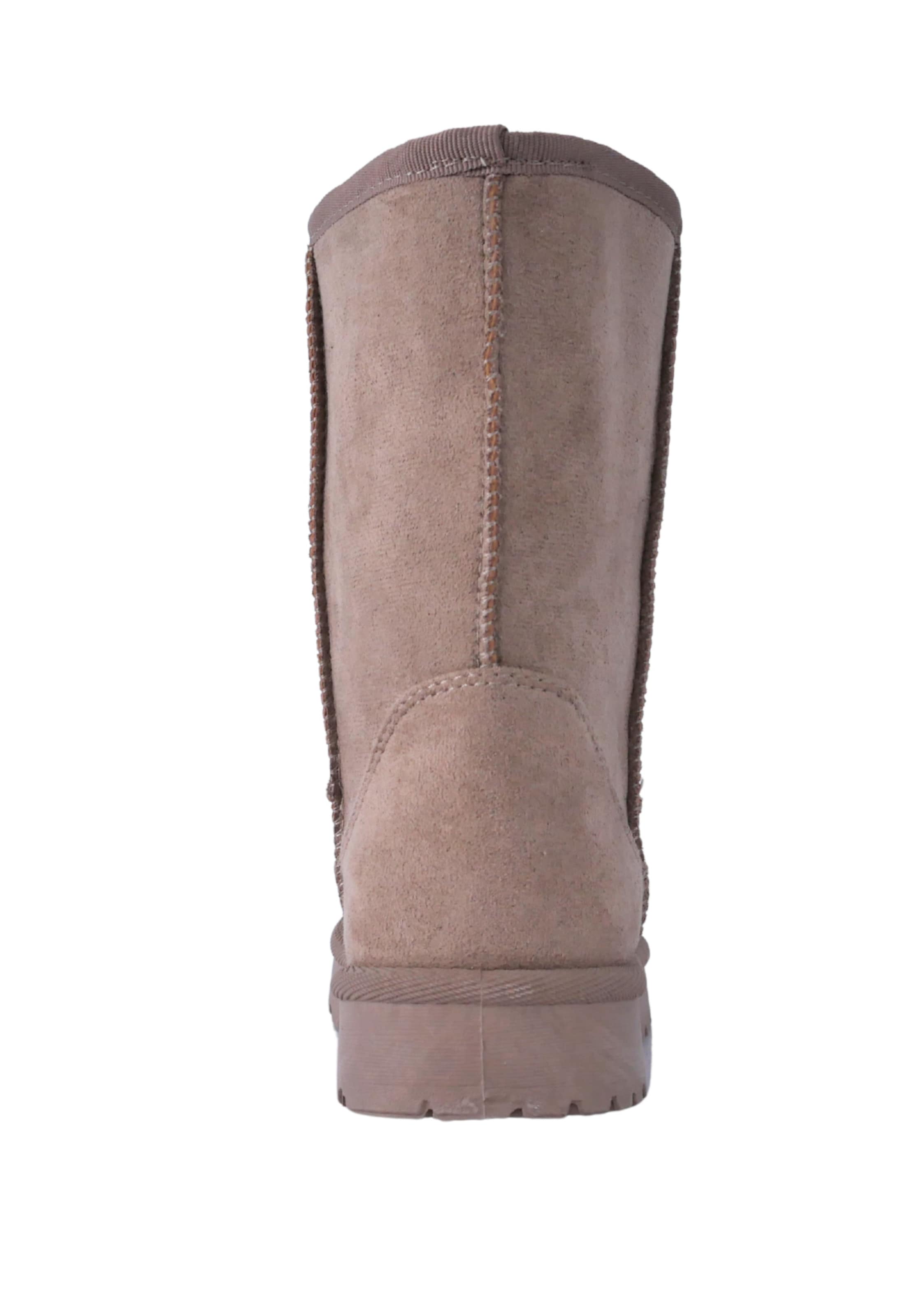 Elara Boots in Beige